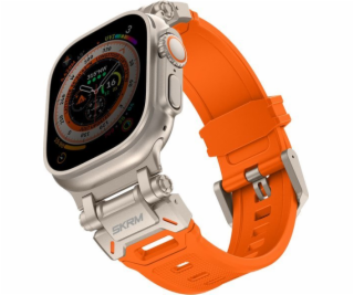 Skinarma Titon Apple Watch Ultra 49mm řemínek oranžový/or...