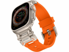 Skinarma Titon Apple Watch Ultra 49mm řemínek oranžový/oranžový