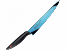 Kasumi KASUMI Úzký kovaný nůž z titanu, délka 20 cm, modrý