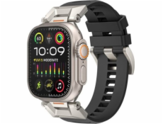 4kom.pl WiWU - Řemínek na chytré hodinky Wi-WB012 Urban Watch Band 42/44/45/49 mm - černý