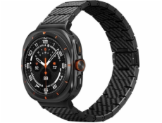 Řemínek z uhlíkových vláken Pitaka, černý - Galaxy Watch, Galaxy Watch Ultra
