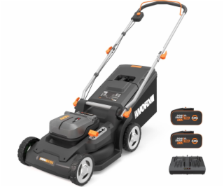 Worx Akumulátorová sekačka na trávu WG745E