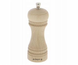 De Buyer Mlýnek na sůl JAVA 14 cm přírodní