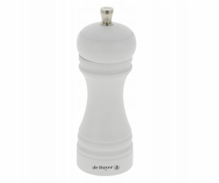 De Buyer Mlýnek na pepř JAVA 14 cm matně bílý