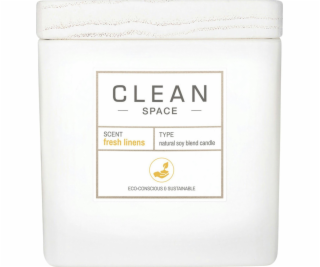 Clean Clean, Space Fresh Linens, vonná svíčka, 227 g
