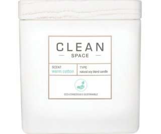 Clean Clean, Space Warm Cotton, vonná svíčka, 227 g