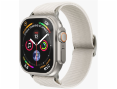 Vonmählen Klasický nylonový řemínek pro Apple Watch 38 | 40 | 41mm univerzální velikost - krémová (AWS00141)