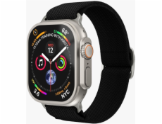 Vonmählen Klasický nylonový řemínek pro Apple Watch 42 | 44 | 45 | 49mm univerzální velikost - černá (AWS00136)