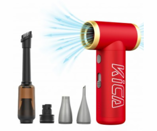 KiCA Sada multifunkčního ventilátoru Jetfan 2S - červená