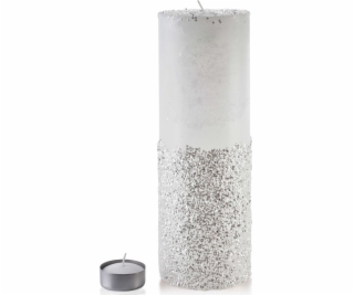Affek Design SVÍČKOVÁ LUTERNA VÁLCOVÁ 120X360 DIAMOND WHITE