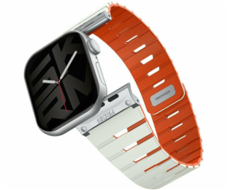 SKINARMA Řemínek Gemini pro Apple Watch 42/41/40mm světle...