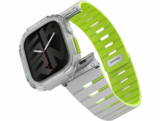 SKINARMA Řemínek + pouzdro Gemini pro Apple Watch 42mm, noční záře