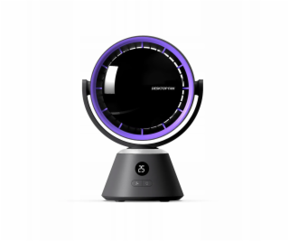 NoName HX-121B tmavě šedý stolní ventilátor/ventilátor