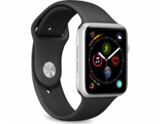 Puro PURO ICON Apple Watch Band - Elastický sportovní řemínek pro Apple Watch 38 / 40 mm (S / M a M / L) (černý)