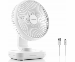InnovaGoods USB ventilátor InnovaGoods dobíjecí stolní ve...