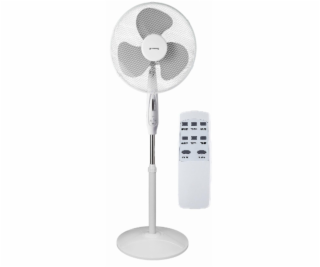 Volteno PODLAHOVÝ VENTILÁTOR BÍLÝ + DÁLKOVÉ OVLÁDÁNÍ ZÁVĚ...