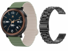 GepardWatches Chytré hodinky GlacierX Theron Black + standardní řemínek GX-T248
