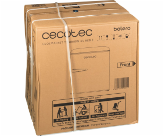 CECOTEC Frigorfico Bolero Cool- Market TT Origin 45 Red E
