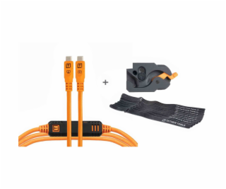 Tether Tools LeverLock&Cable Kit Optima 10G gerade orange...
