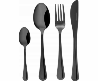 Amefa SADA 24 KUSŮ. PŘÍBOR PRO 6 OSOB LUCE ČERNÝ 0558