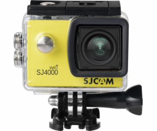 SJCAM SJ4000 WiFi kamera žlutá