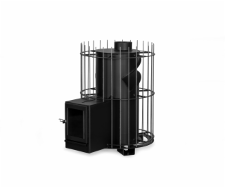 Saunová kamna na tuhá paliva KALVIS PR3-SN, 10 kW