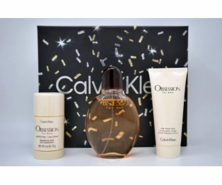 CK SET (OBSESSION (M) EDT/S 125ML + BALZÁM PO HOLENÍ 100M...
