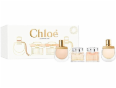 Chloe Les Parfums sada Chloe parfémovaná voda 5ml + parfémovaná voda Nomade 5ml + toaletní voda Nomade 5ml + růžová mandarinka