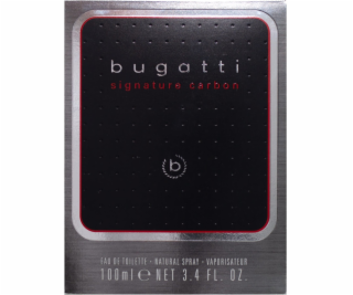 Bugatti Signature Carbon toaletní voda pro muže 100 ml