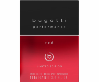 Sirowa BUGATTI Performance červená toaletní voda 100 ml