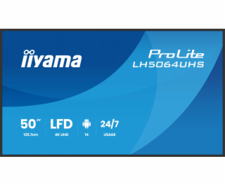 LH5064UHS-B1AG, 50W LCD 4K UHD IPS