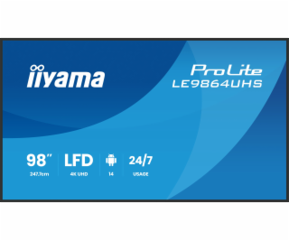 LE9864UHS-B1AG, 98W LCD 4K UHD VA