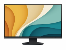 EIZO FlexScan EV2720S-BK - S FlexStand - LED monitor - 27  - 2560 x 1440 WQHD - IPS - 350 cd/m? - 1500:1 - 5 ms - HDMI, DisplayPort, USB-C - reproduktory - černá