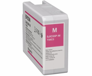 Epson SJIC55(M): INKOUSTOVÁ KAZETA PRO COLORWORKS CW-D650...