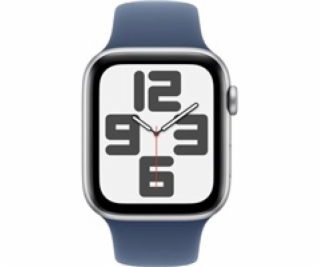 Apple Watch SE (2024) GPS 44mm Silver Aluminium Case with...