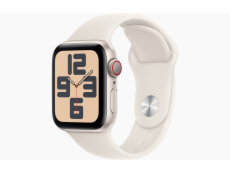 Apple Watch SE Cell/40mm/Starlight/Sport Band/Starlight/-M/L