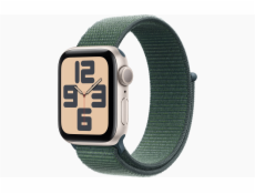 Apple Watch SE/40mm/Starlight/Sport Band/Lake Green
