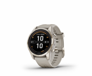 Garmin fenix 7S Pro Sapphire Solar, Soft Gold Stainless S...