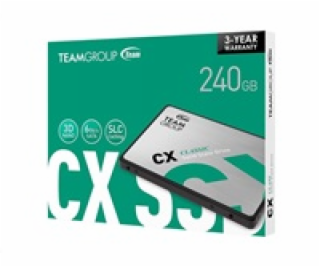 Dysk SSD TeamGroup CX1 240 GB 2.5 SATA III (T253X5240G0C101)