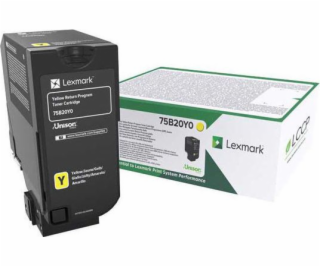 Lexmark Originální žlutý toner 75B20Y0 (75B20Y0)