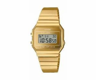 Casio  A700WEVG-9AEF Unisex náramkové hodinky, zlatá