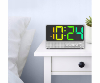 NoName Hodinky L45E BUDÍK HODINKY BAREVNÁ LCD LAMPA