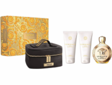 Versace Eros Pour Femme edp 100ml + tělové mléko 100ml + sprchový gel 100ml + kosmetická taštička