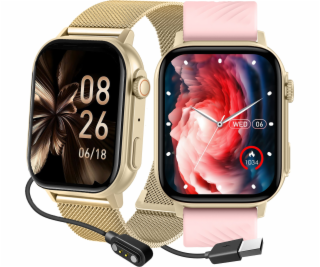 Chytré hodinky Gravity SMARTWATCH GRAVITY GT15-7 GD/GD/PK