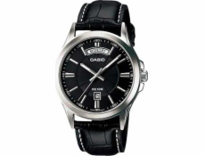 Casio Hodinky Model hodinek Casio MTP-1381L, barva Černá. Pánské doplňky. Sezóna: Celoročně. Není velikost.