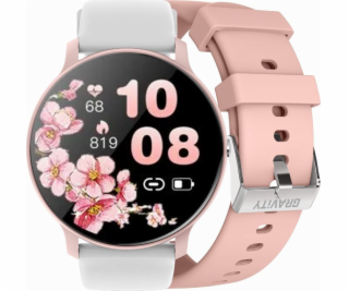 Gravity Chytré hodinky SMARTWATCH - GT1-6 PRO PK/PK/WH