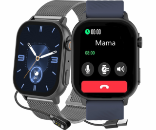 Chytré hodinky Gravity SMARTWATCH GRAVITY GT15-4 TI/TI/BU