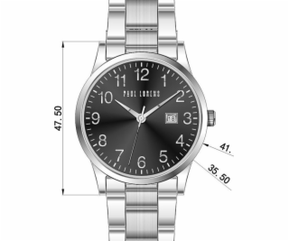 PÁNSKÉ HODINKY PAUL LORENS - PL14573B2-1C1 (zg368b) + KRA...