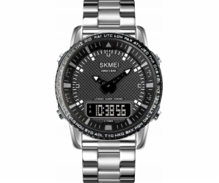 Skmei Pánské hodinky 1898SIBK + KRABIČKA