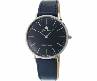 Pánské hodinky Gino Rossi Blend Slim Black (11014A-6F1)